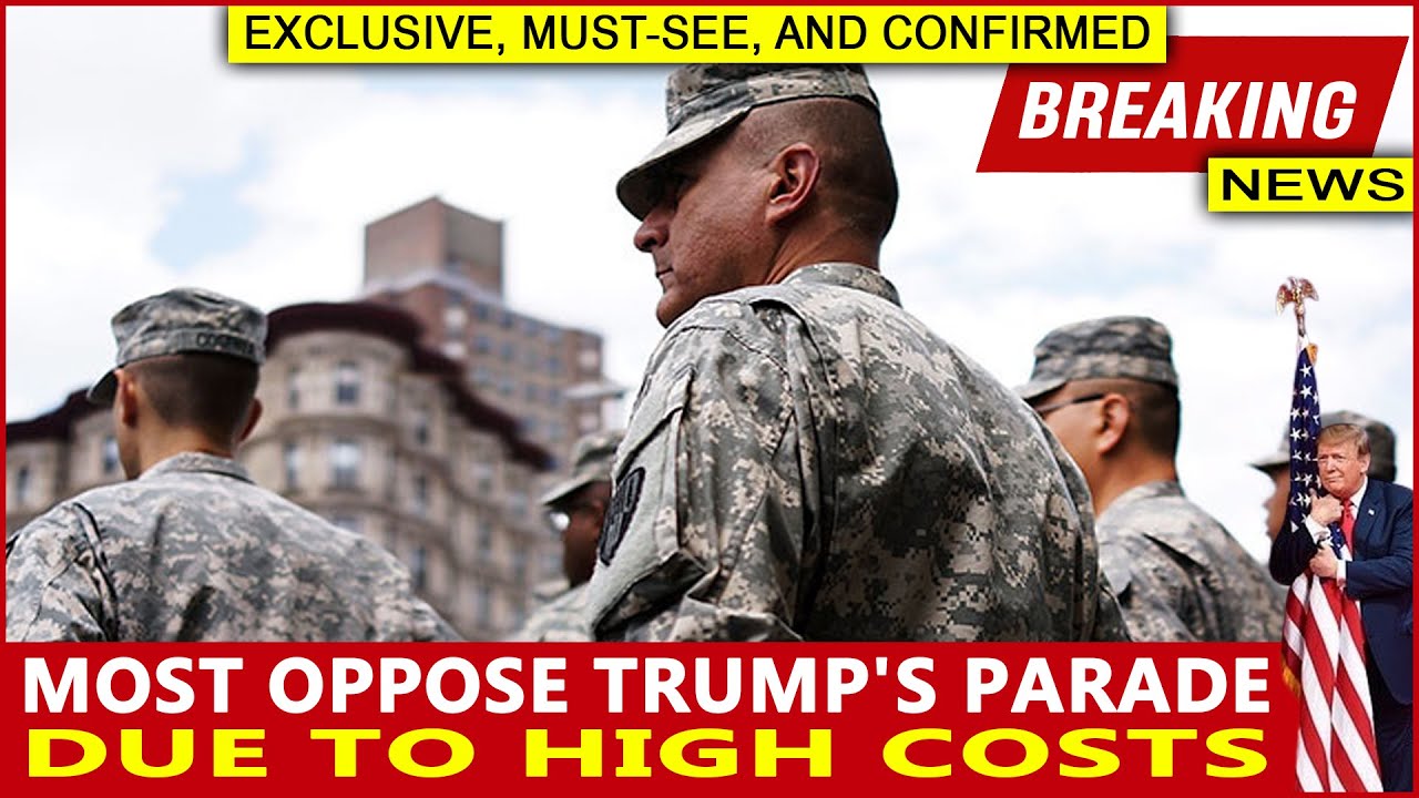 Majority Opposes Trump's Costly Military Parade