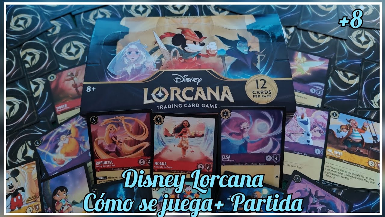 Disney Lorcana: Cómo se juega+ Partida 🧚‍♂️