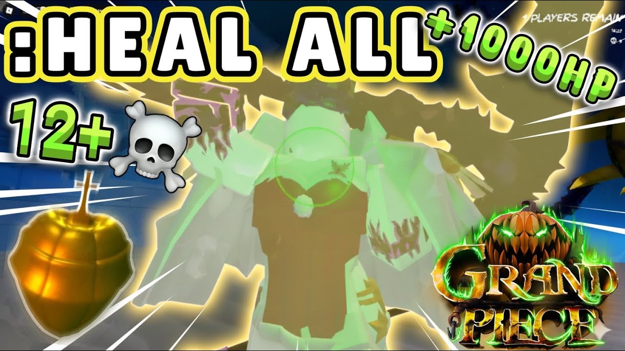[GPO] HEAL FRUIT MADE ME UNKILLABLE IN BATTLE ROYALE!