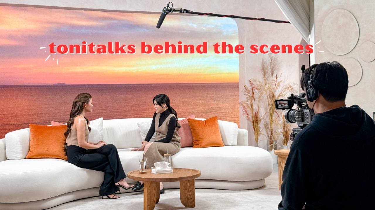 my tonitalks episode behind the scenes | Jen Barangan