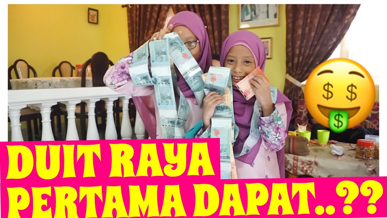 AIDILFITRI | DUIT RAYA PERTAMA AMANI ZAHIRA DAPAT RM2,000!!! Banyaknya🤑🤑🤑!