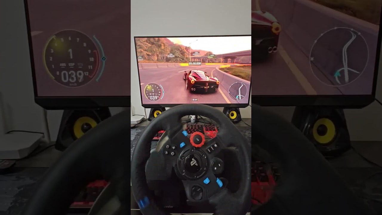 Checkout the Force Feedback on Logitech G29 | The Crew Motorfest #gaming #thecrewmotorfest