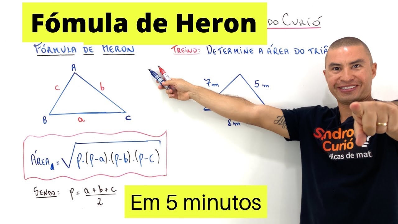 F&Aacute;CIL e R&Aacute;PIDO | F&Oacute;RMULA DE HERON | RADICAL