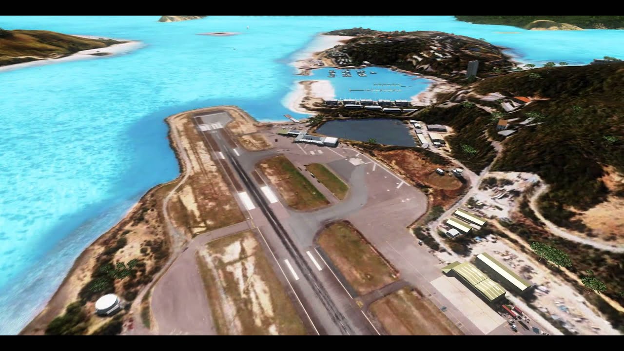 Best Freeware Scenery for FSX - Hamilton Islands - ep 2 - HD