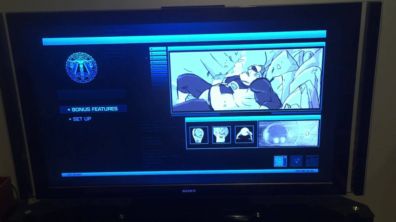 PIXAR 6b. The Incredibles Blu-ray (Disc 2) Menu