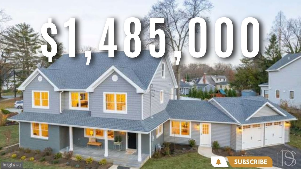 HOUSE TOUR | 3 Floors | 5 Bedrooms | 4.5 Baths | 4500 Sqft | Haddonfield, South New Jersey