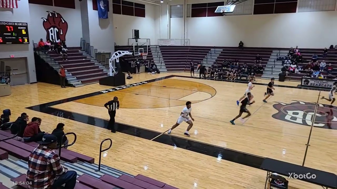 1/29/2026 1st half gray collegiate vs Brookland Cayce jv Cayce sc 