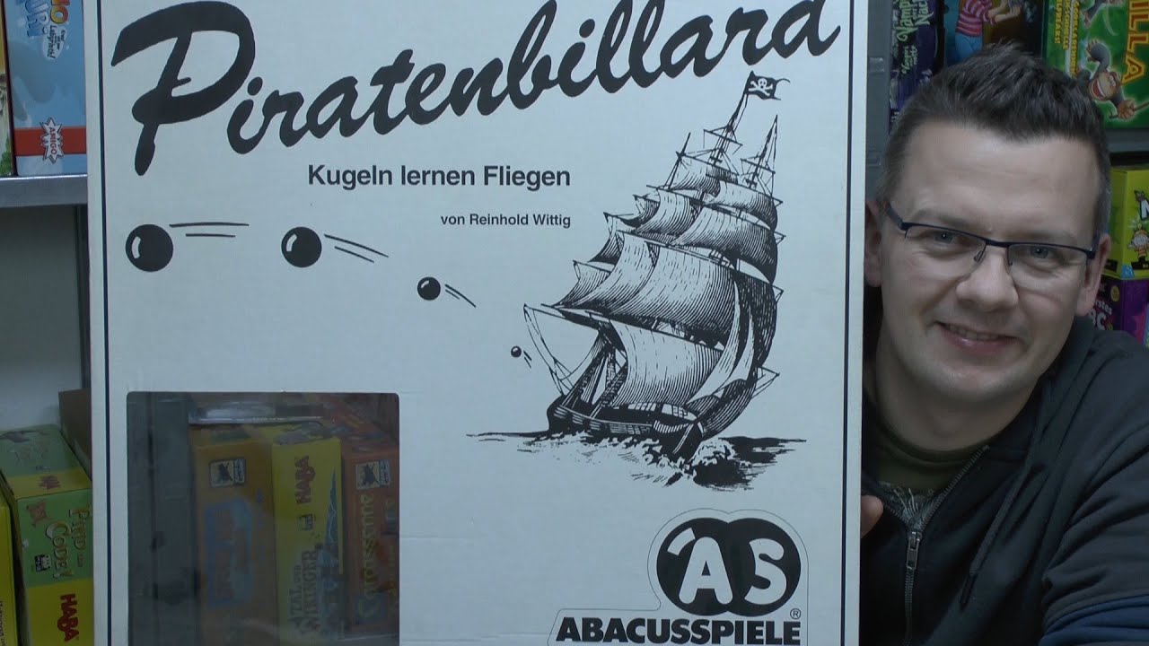 Ein Klassiker geht noch oder? Piratenbillard von ABACUSSPIELE - ab 8 Jahre