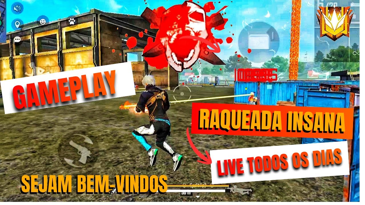 FREE FIRE AO VIVO💙, VEM JOGAR COMIGO💙 ? RANK INSANA COM INSCRITOS💙, SUKUNA FREE FIRE💙