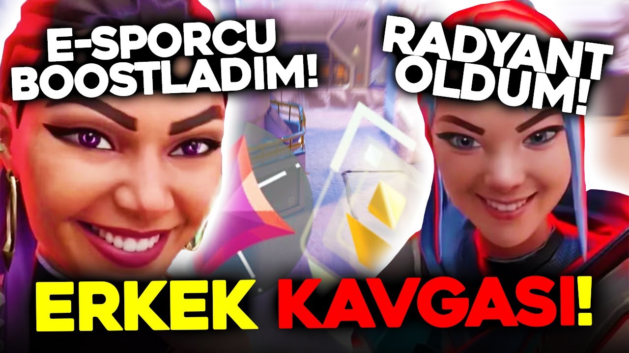 ERKEKLER VALORANT OYNAMASIN (!) | VALORANT DERECELİ