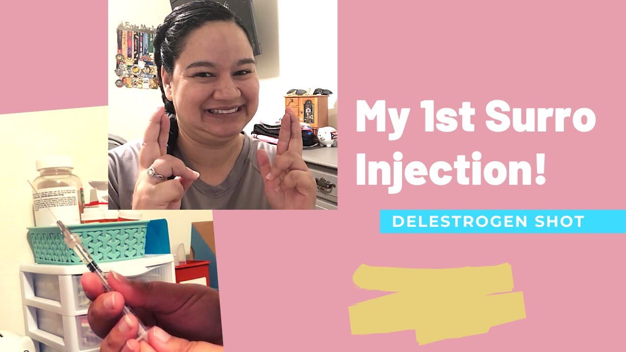 First Intramuscular Injection (Delestrogen) | My Surrogacy Journey