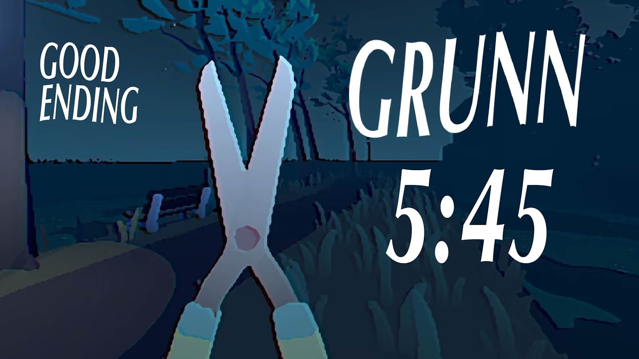 Grunn Good Ending Speedrun in 5:45 - Personal Best
