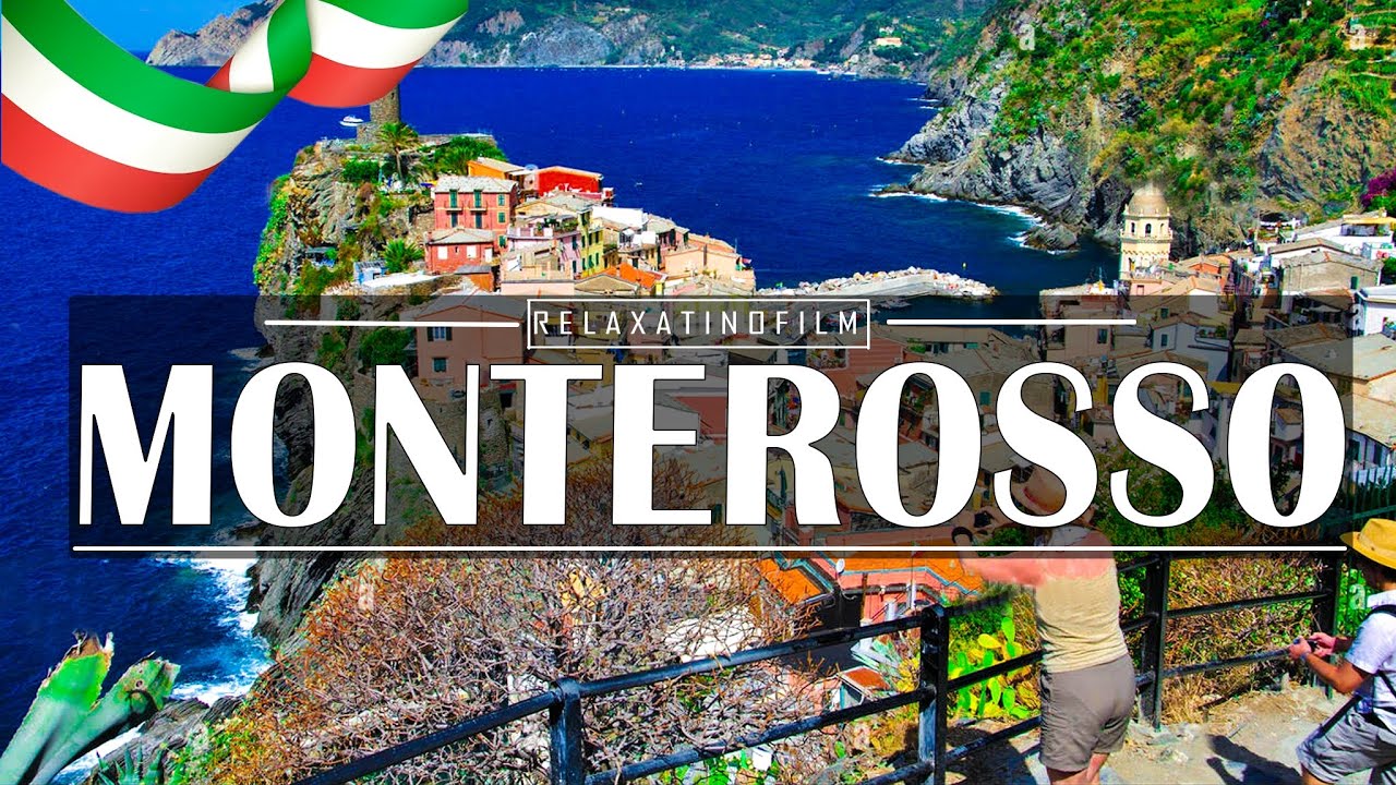 Beautiful Monterosso 4K • Relaxing Italian Music, Instrumental Romantic • Video 4K UltraHD