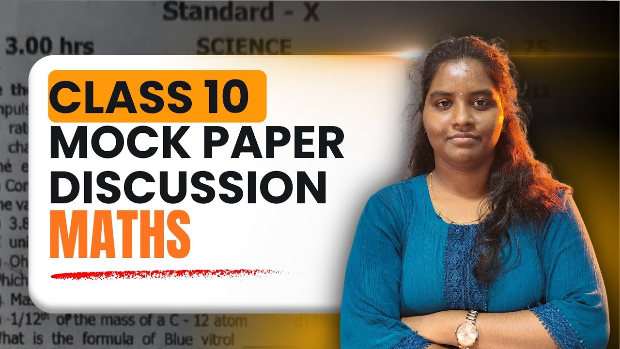 Class 10 Maths Mock Paper Discussion | Exam 2026 Full Solution | RGR Academy | RGR LEARN HUB