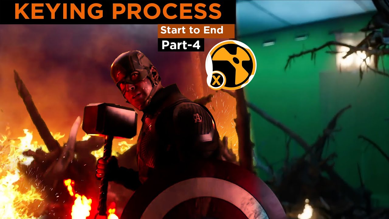 Masking & Reversing Unwanted Parts in Original Footage |nuke