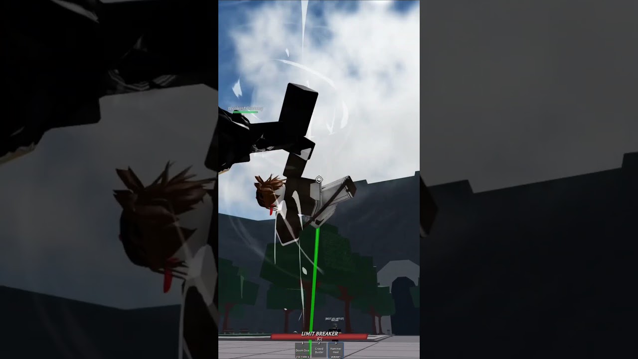 New Character X Sneak Peak In The Strongest Battlegrounds  #tsb #roblox #sbg