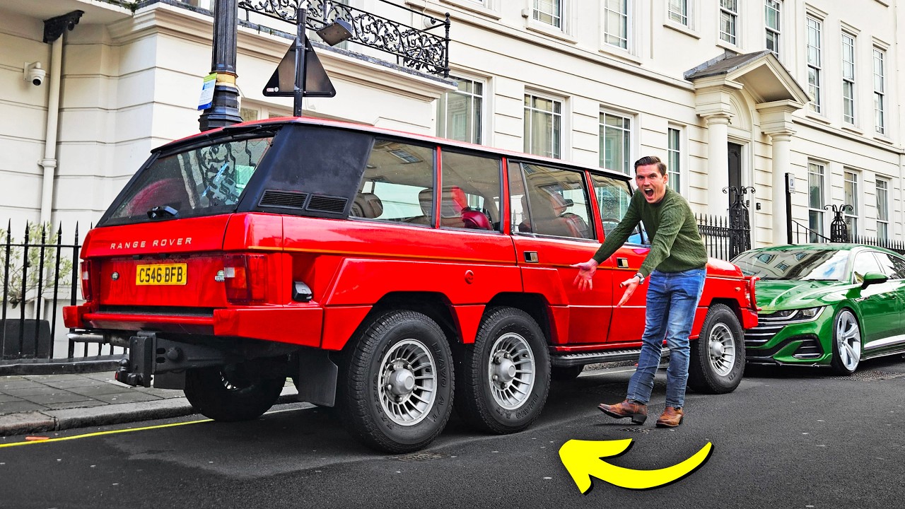 Finding The Most BIZARRE Cars Parked on London's Streets!