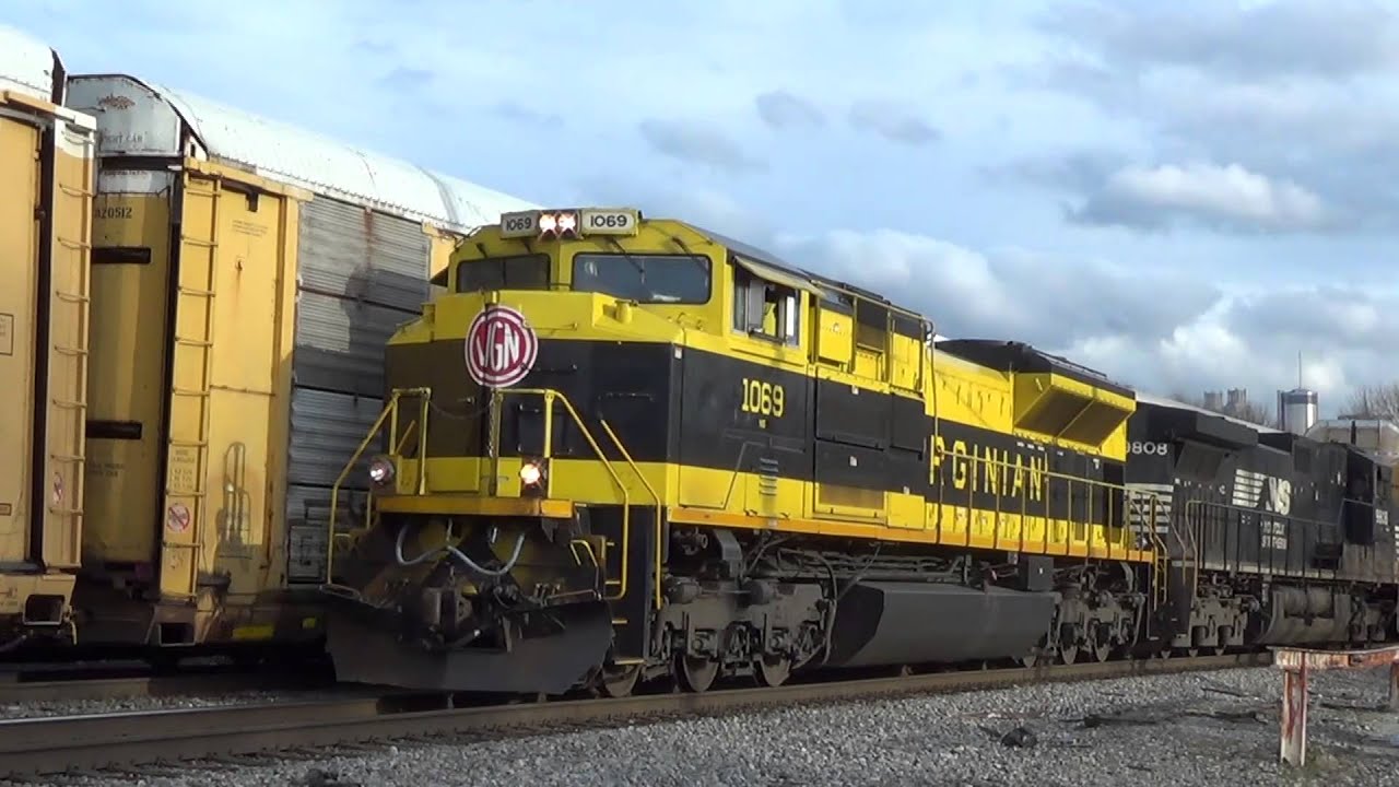 Virginian Heritage Unit at Jefferson Street in Atlanta with Conductor Freeman! 1-31-16 &copy; ICE6365
