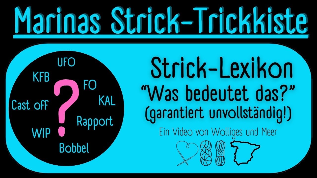 Stricklexikon - Strickxikon 