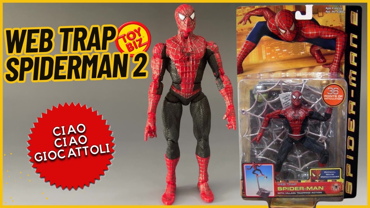Recensione: Superposable Web Trap Spider-Man 2 Actionfigure - Toybiz - Sam Raimi - Tobey Maguire
