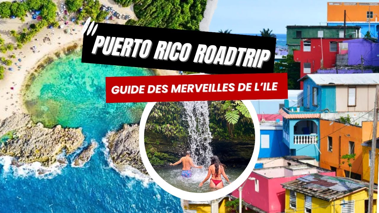 🌴PUERTO RICO ROADTRIP | Guide des merveilles de l'île: Bioluminescences, plages, cascades, ...