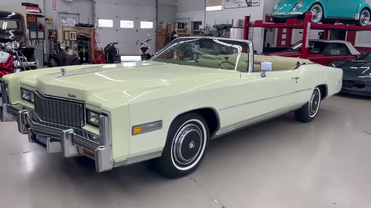 1976 Cadillac Eldorado Convertible - 35k Miles!