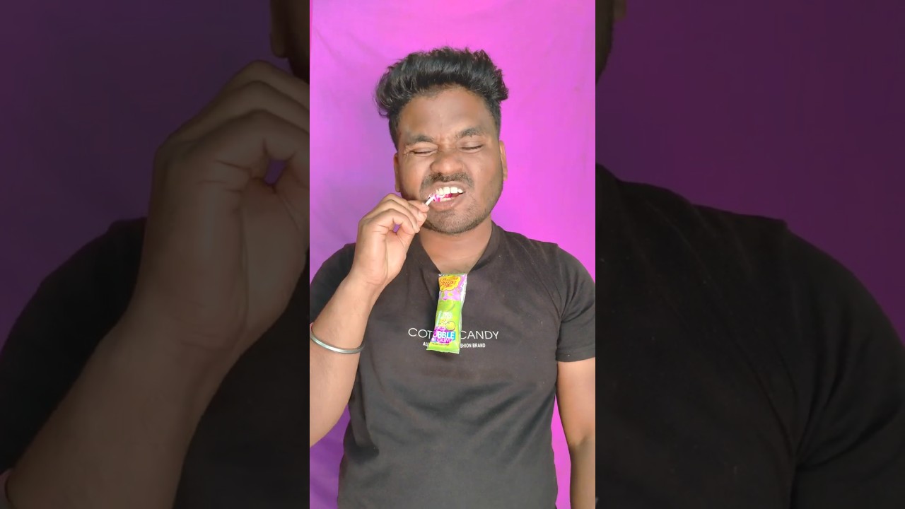 green and pink flavour lallipop and amazing combination by technical fuchkul