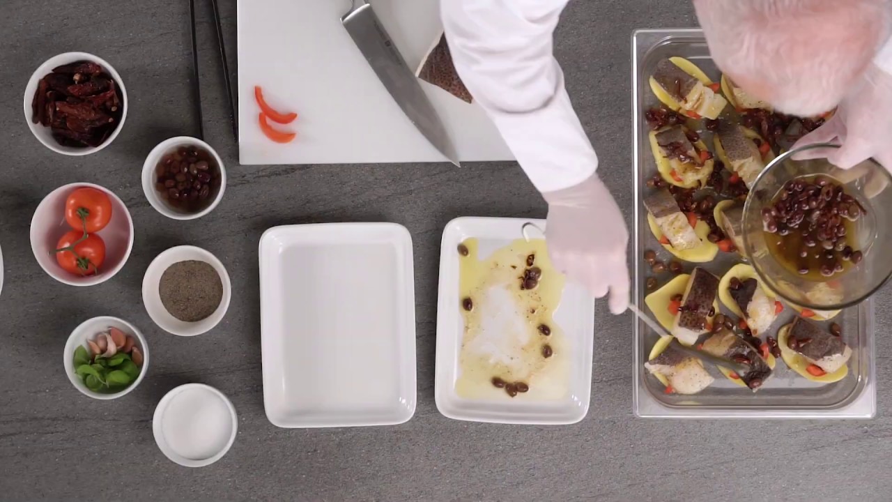 Microonde Professionale Panasonic / Professional Microoven Panasonic -Baccalà Recipe