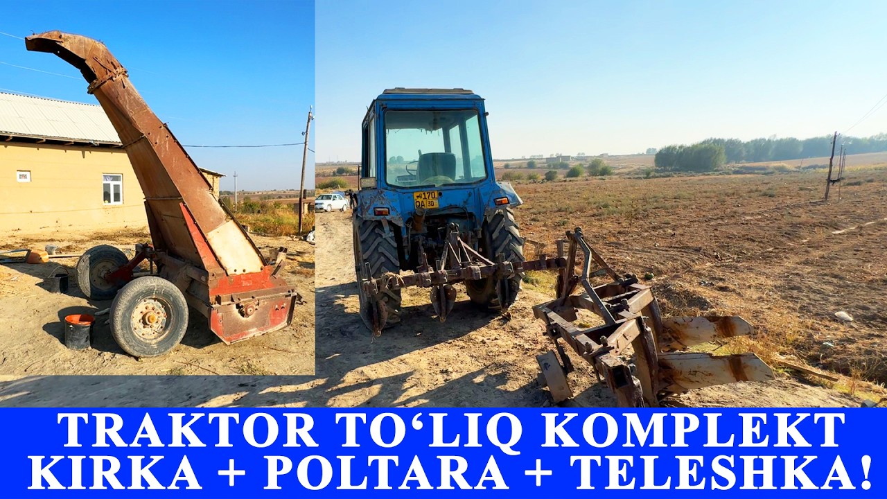 SHOSHILINCH ARZON NARXLARDA! TRAKTOR SOTILADI! KIRKA POLTARA TELESHKA HAM BILAN!