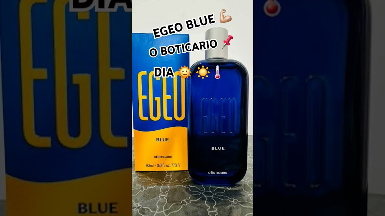 Egeo Blue - O Boticario #egeo #oboticario #boticario #perfume