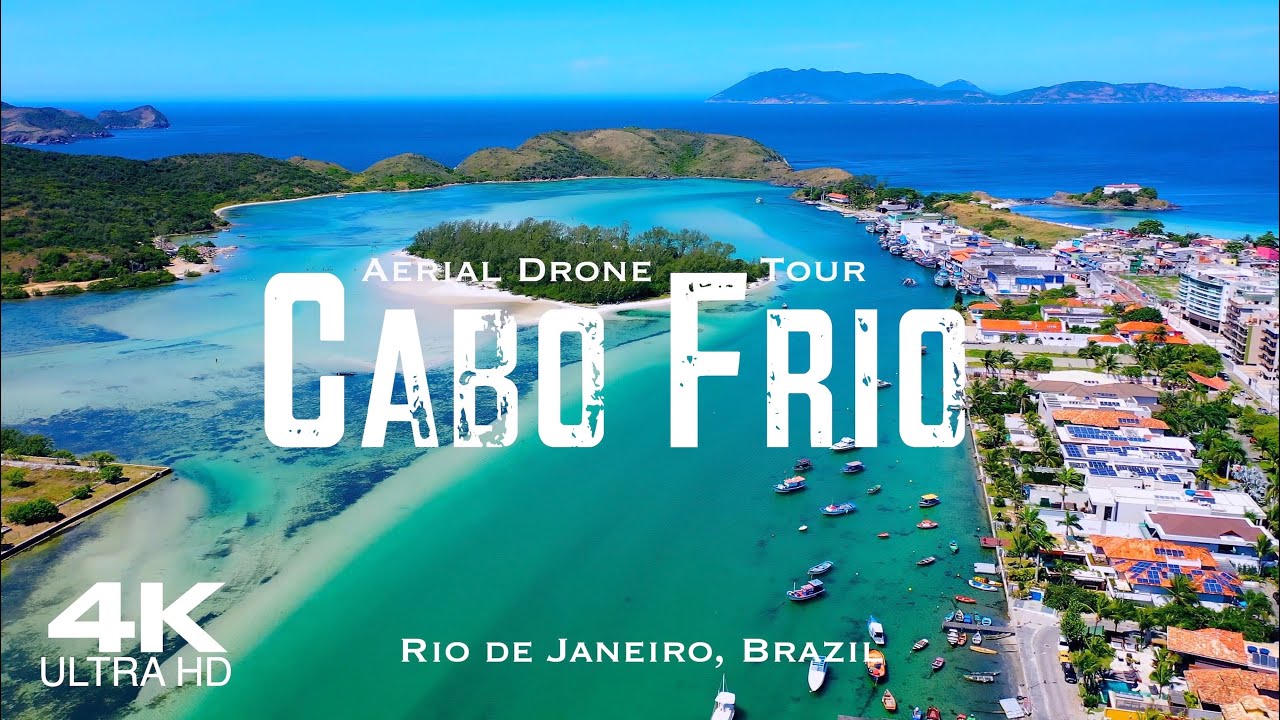 CABO FRIO 🇧🇷 Drone Aerial 4K | Rio de Janeiro Brazil Brasil