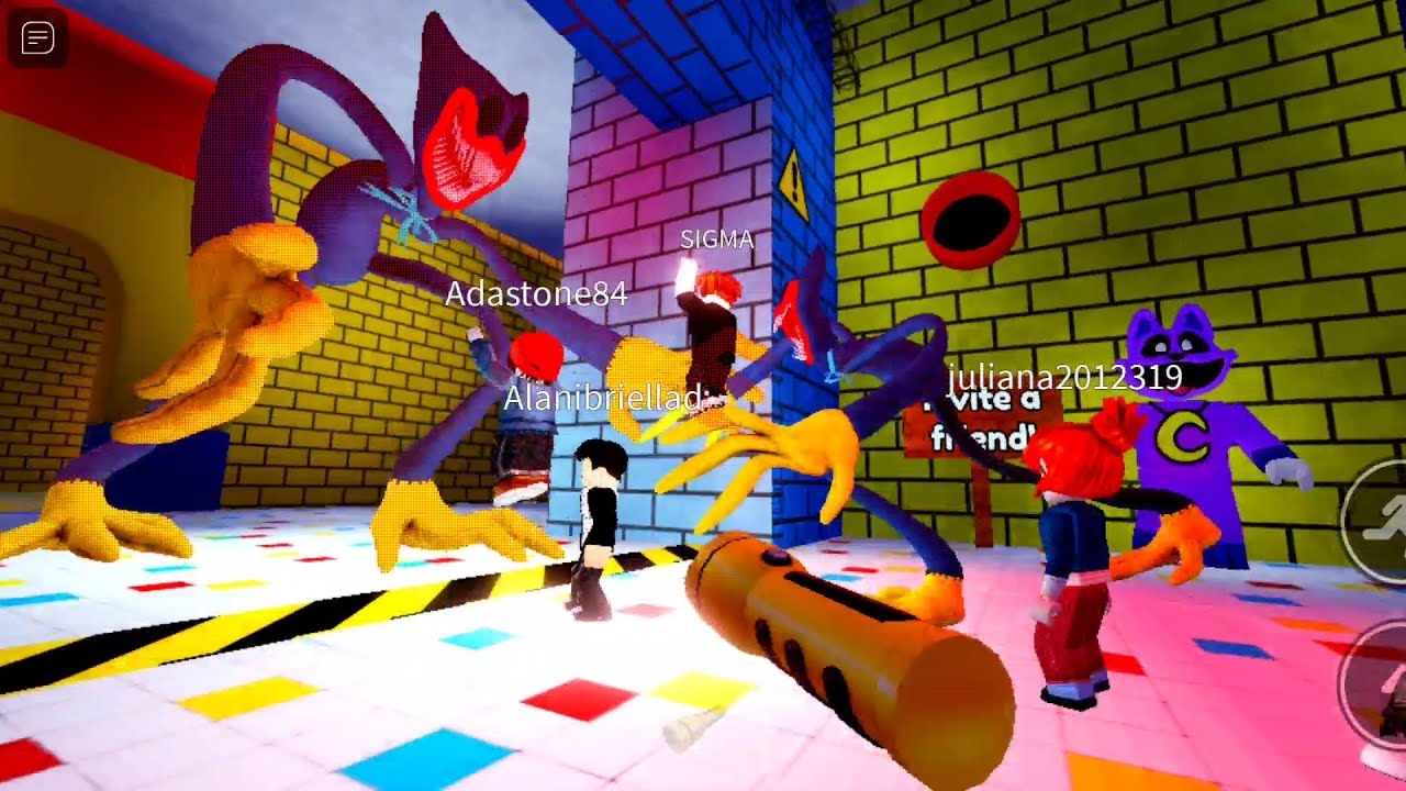 Roblox Survive Nightmare Huggy KILLER