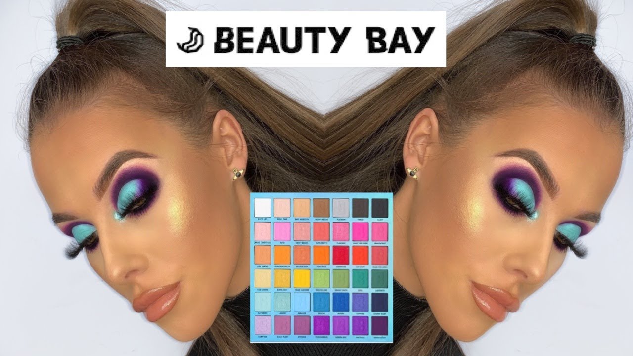 TESTING BEAUTY BAY EYN BRIGHT PALETTE 🌈 | HOPEPHILLIPSMUA