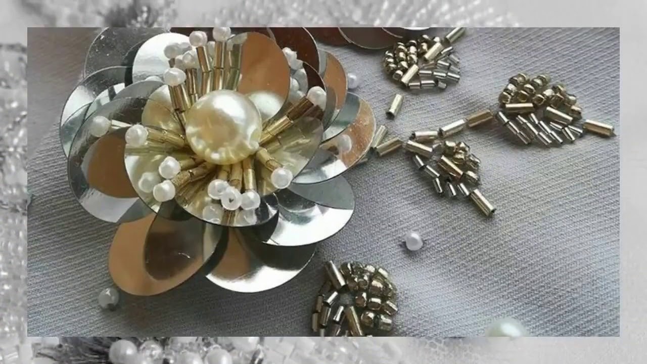 Tổng hợp  2000 mẫu kết cườm lên váy /Nghệ thuật kết cườm