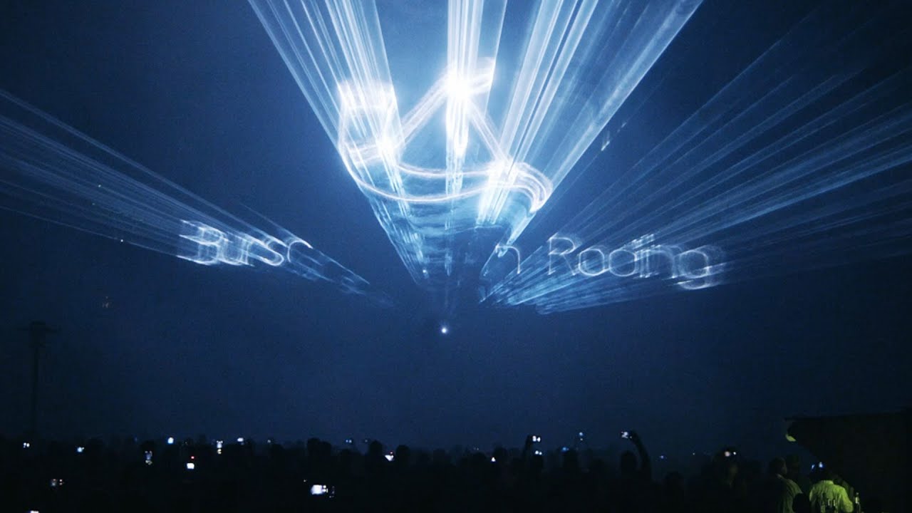 Lasershow: 140 Jahre Burschenverein Roding