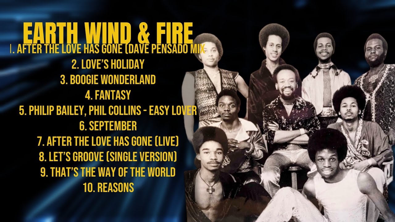 Earth Wind & Fire-2024's hit parade-A-List Hits Mix-Persuasive
