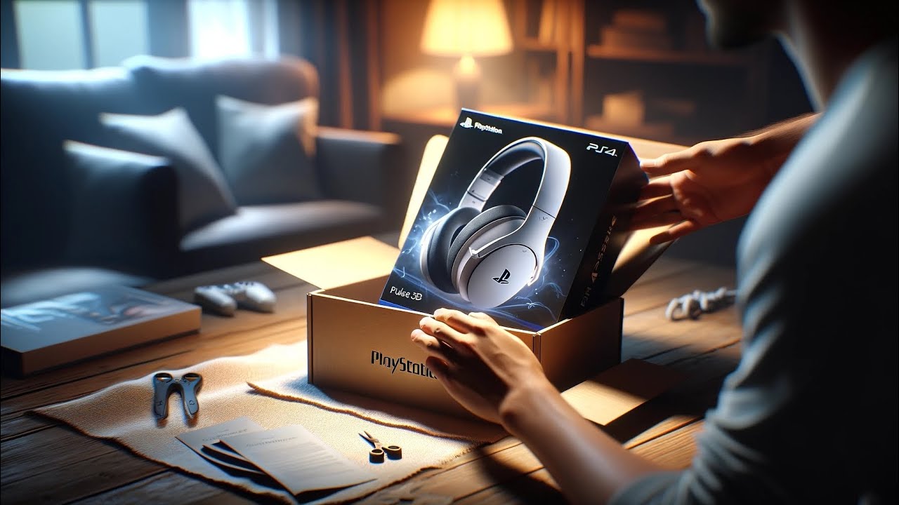 РАСПАКОВКА 🎮PLAYSTATION PULSE 3D 🎧
