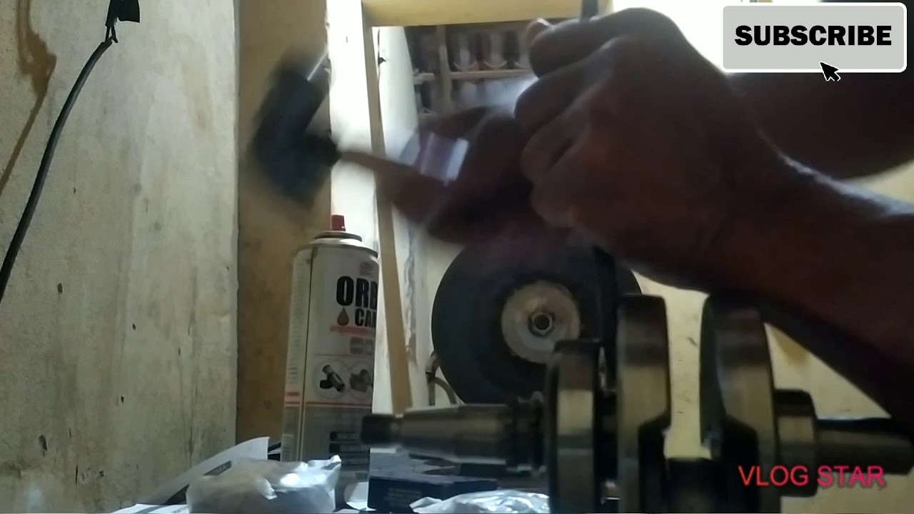 JTW250- COMO RETIRAR ROLAMENTO DO VIRABREQUIM/EM CASA! CG150/160/125