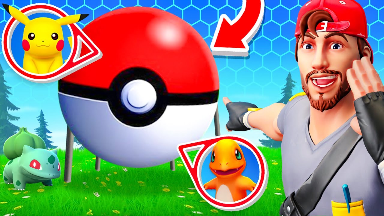 CACHE CACHE dans le Monde de POKÉMON sur FORTNITE