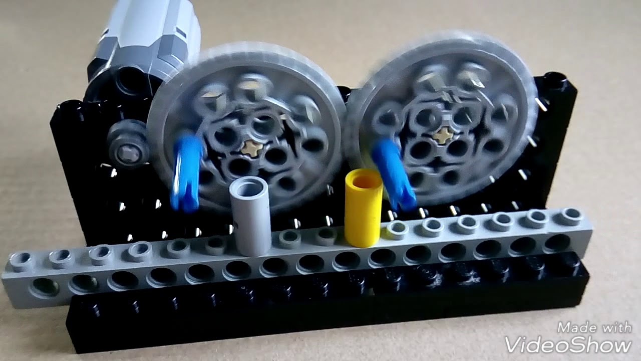 3 verschiedene LEGO Mechanismen