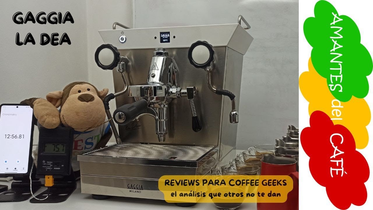 Review de la cafetera Gaggia La Dea para Coffee Geeks. En Español