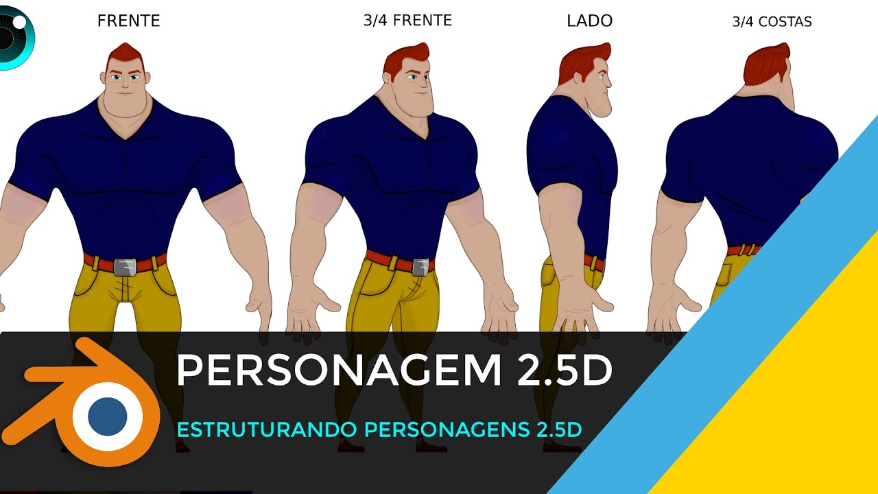 AULA 01 – CRIANDO UM PERSONAGENS 2.5D