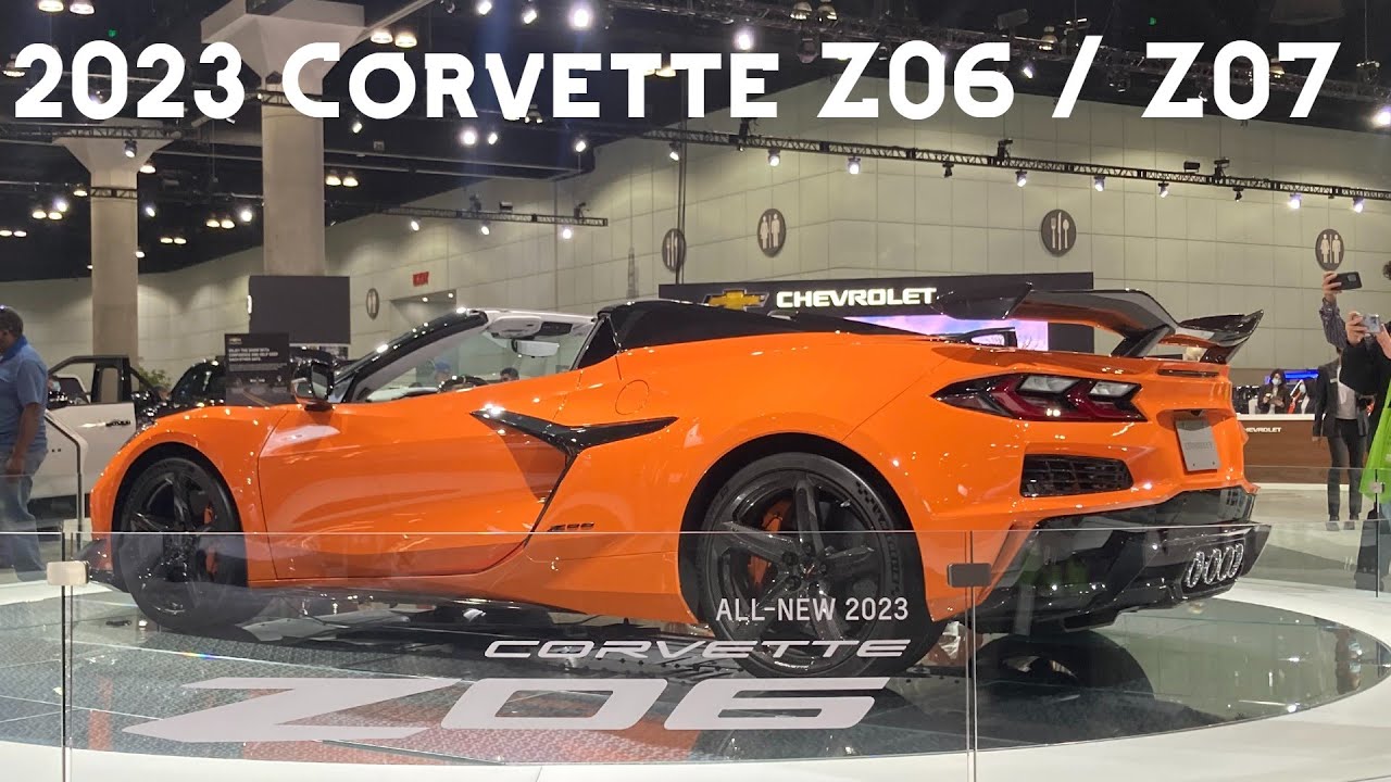 2023 Chevrolet Corvette Z06 w/Z07 Package Presentation from the 2021 LA Auto Show