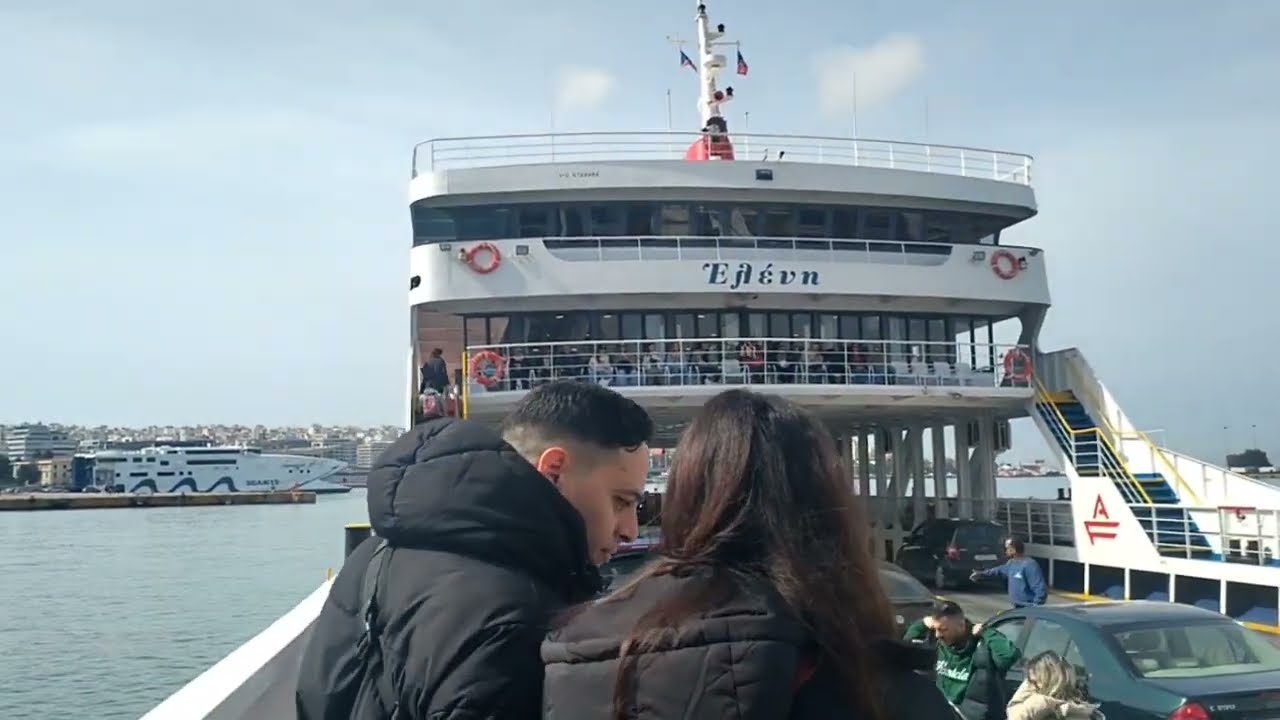 Vlog in ferry boat Eleni