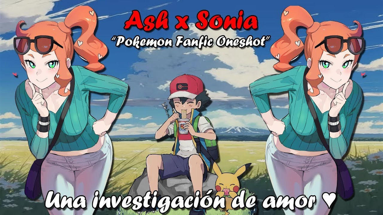 Una Profesora enamorada ♥    Ash x Sonia   Pokemon Fanfic Oneshot