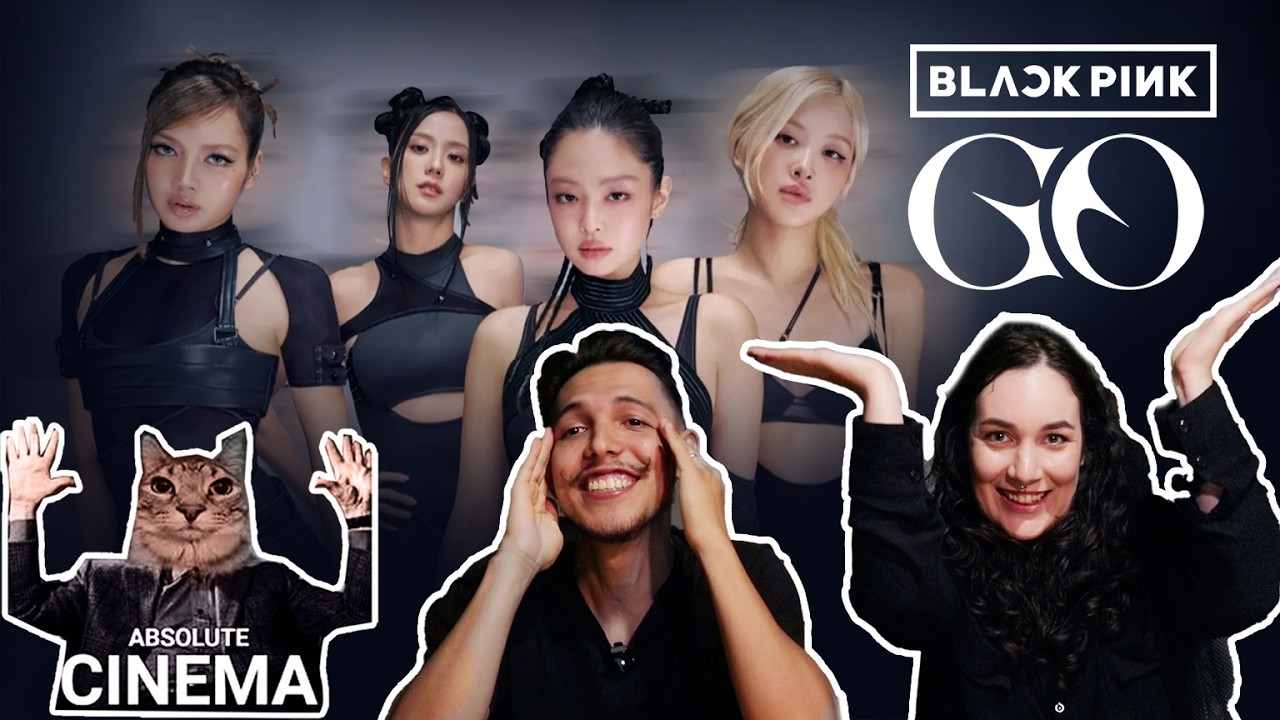 Fotógrafos reagindo a BLACK PINK GO.