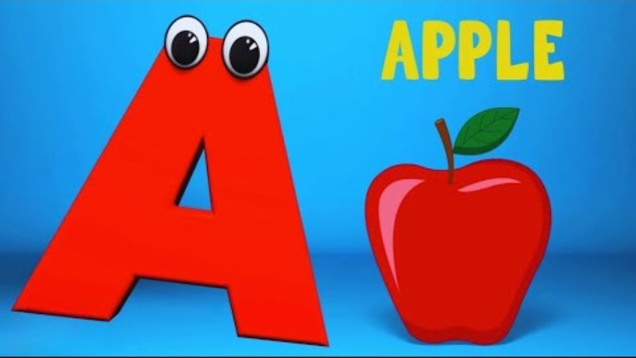 Песенка про фонетику ABC для детей | A — это яблоко 🍎 | B — это мяч ⚽ | Веселое изучение алфавита!