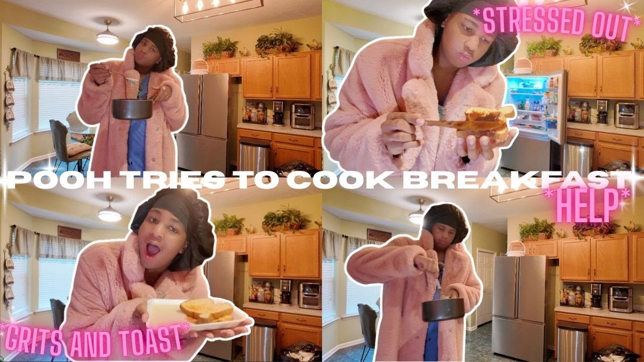 Pooh Tries to Cook: Breakfast!
