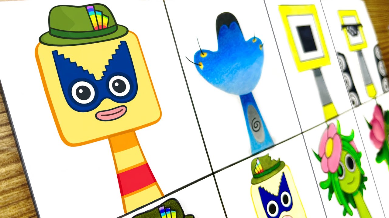 Drawing Incredibox Sprunki OC: Normal VS Horror / NEW My Sprunki OC Phase /Twenty One, Oggy