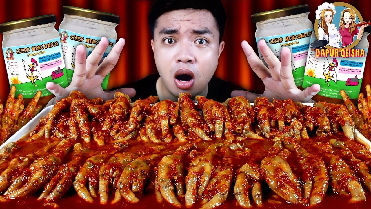 PEDES BANGET 🥵 MUKBANG CEKER MERCONDES PREMIUM LEVEL PEDES ANGKER